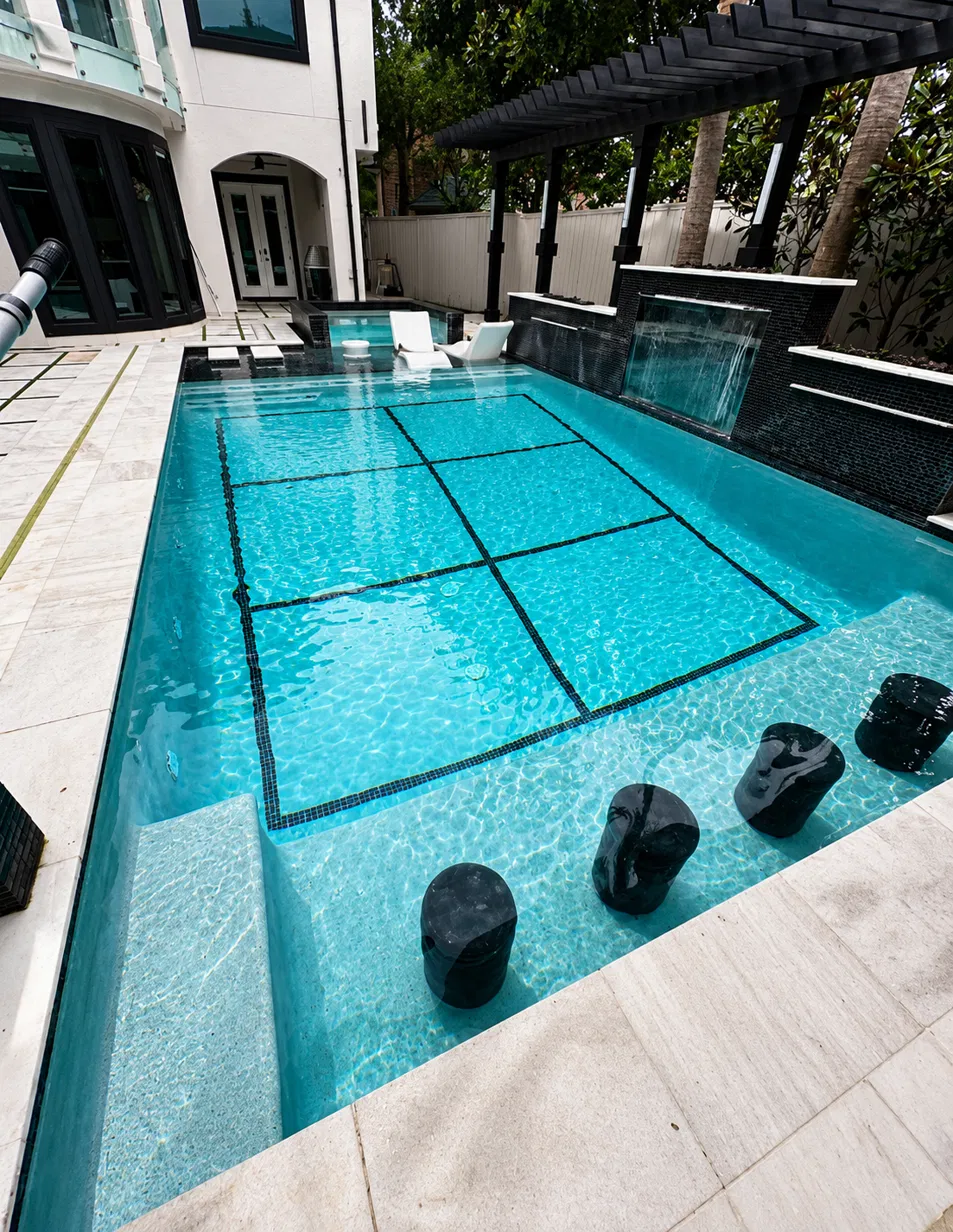 Modern Waterfall Pool
